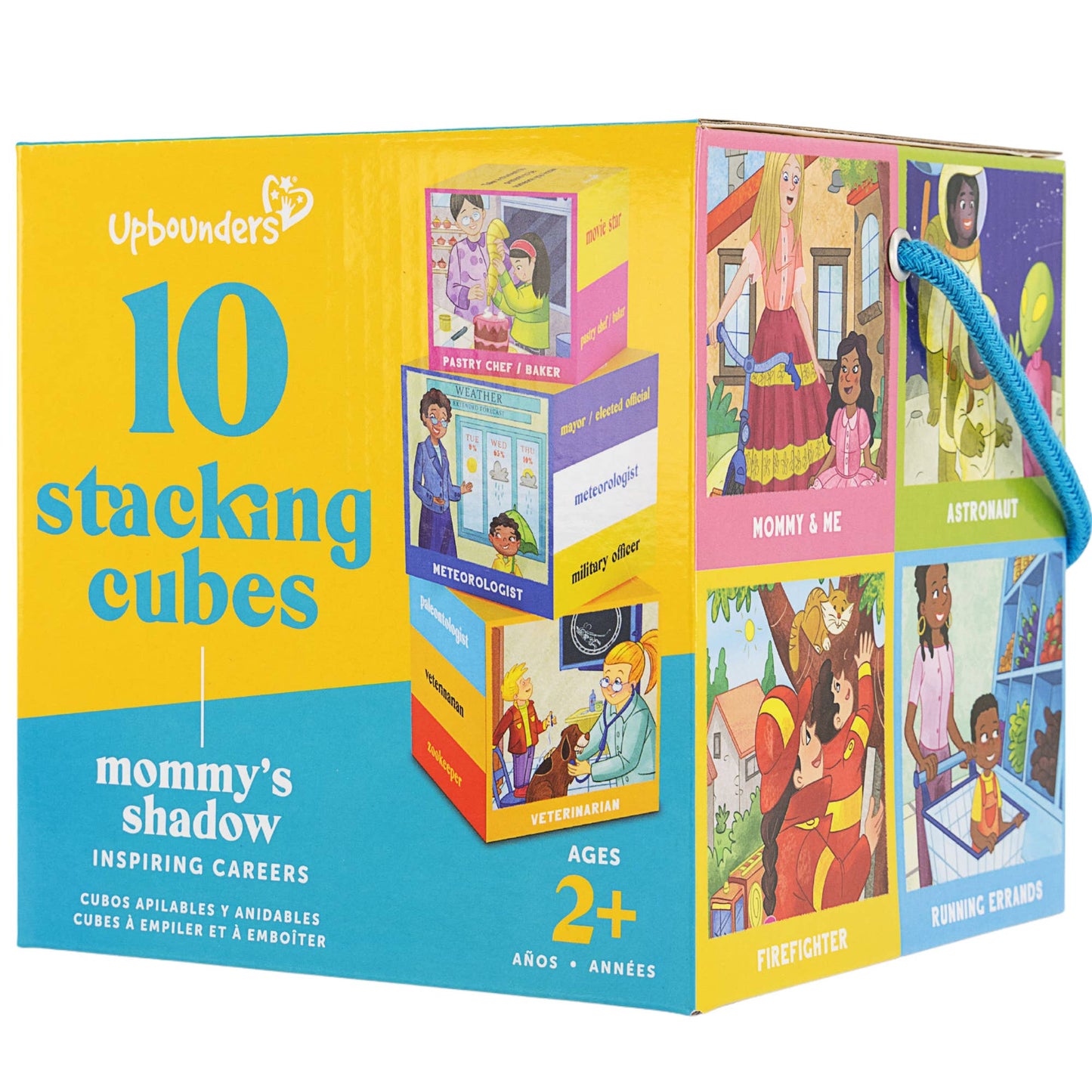Stacking Blocks Toy - Inspiring Careers, Mommy's Shadow