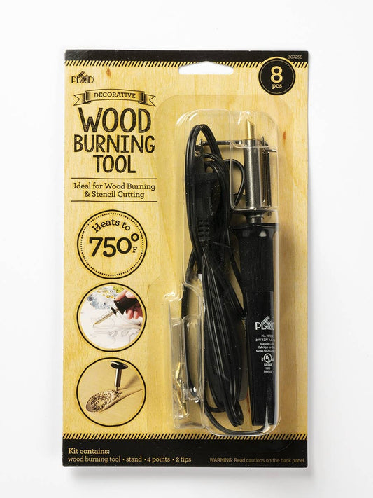 Decorative Wood Burning Tool 8 Piece