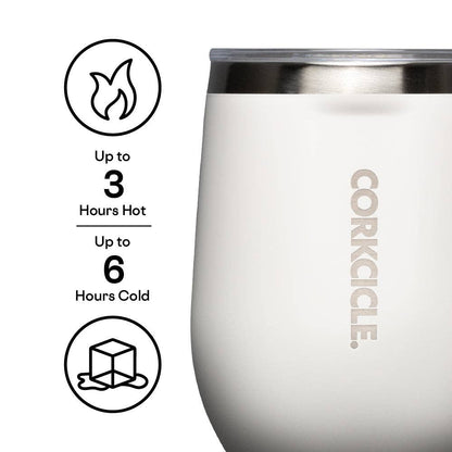 Corkcicle Stemless - 12oz Oat Milk