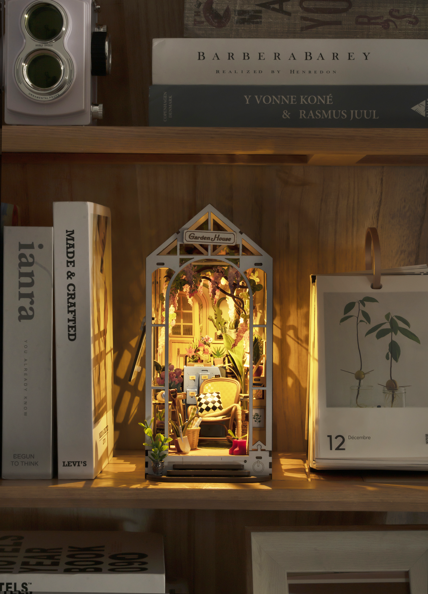 DIY Book Nook Kit: Garden House