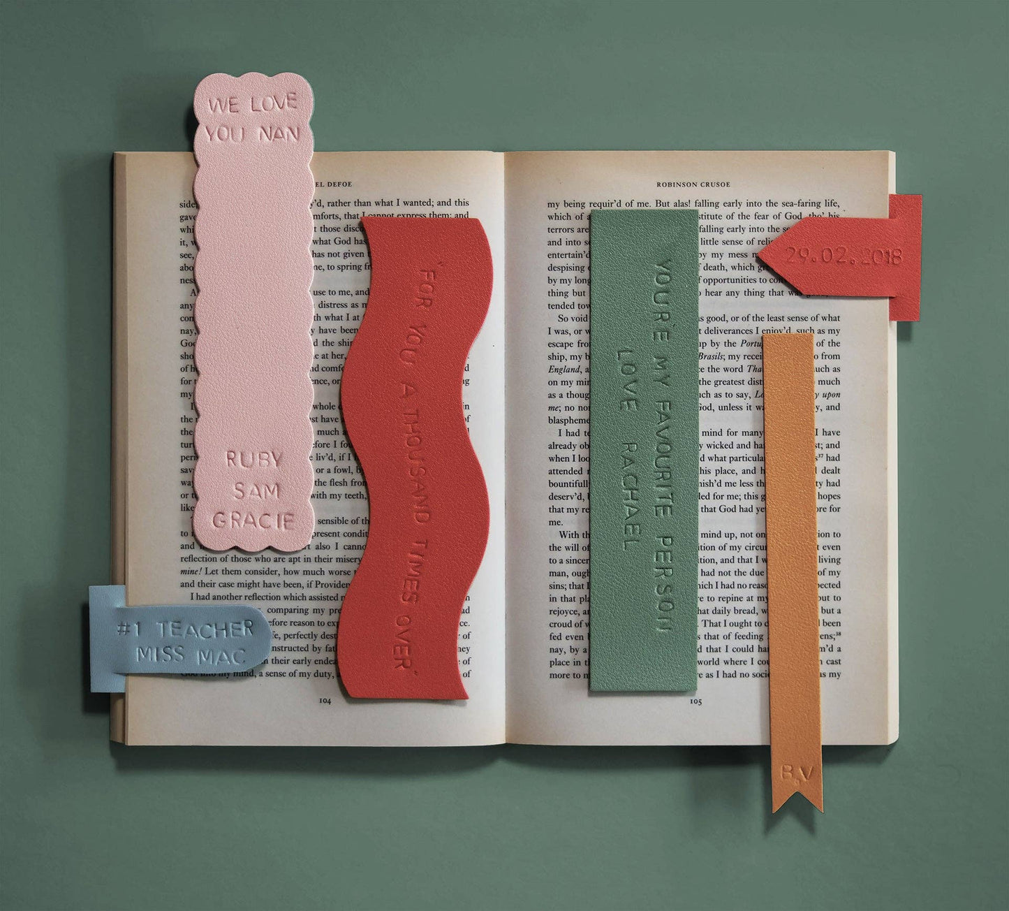 Personalised Bookmarks DIY Kit