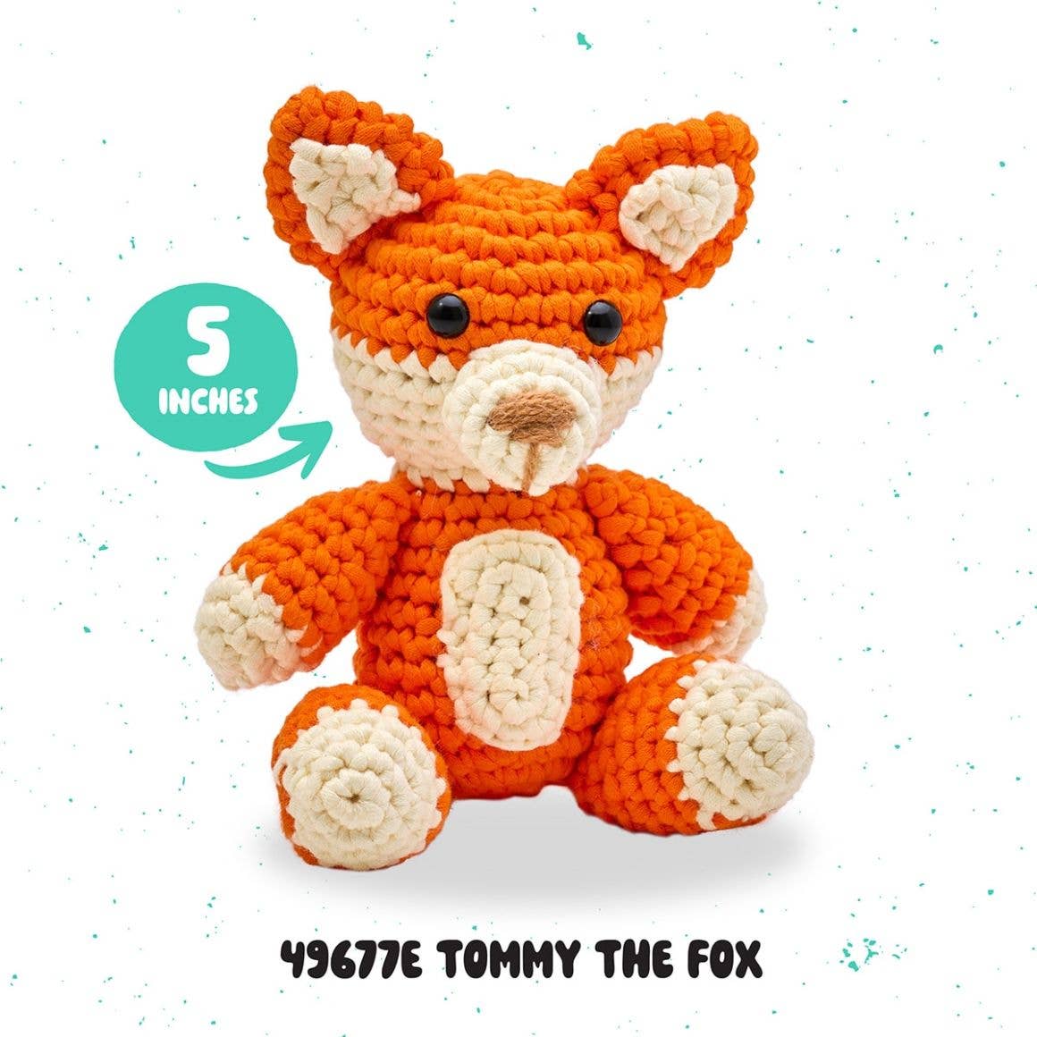 Bucilla Amigurumi Crochet Kit - Tommy the Fox