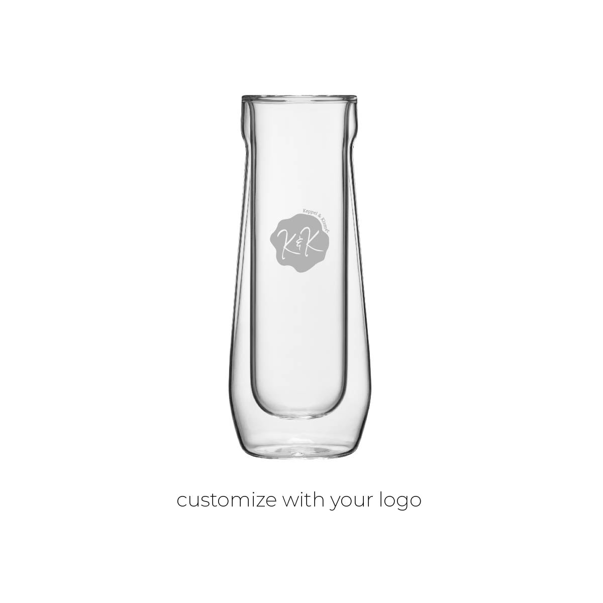 Corkcicle® 7oz Stemless Glass Flutes - Set of 2