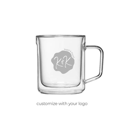 Corkcicle® 12oz Insulated Glass Mug